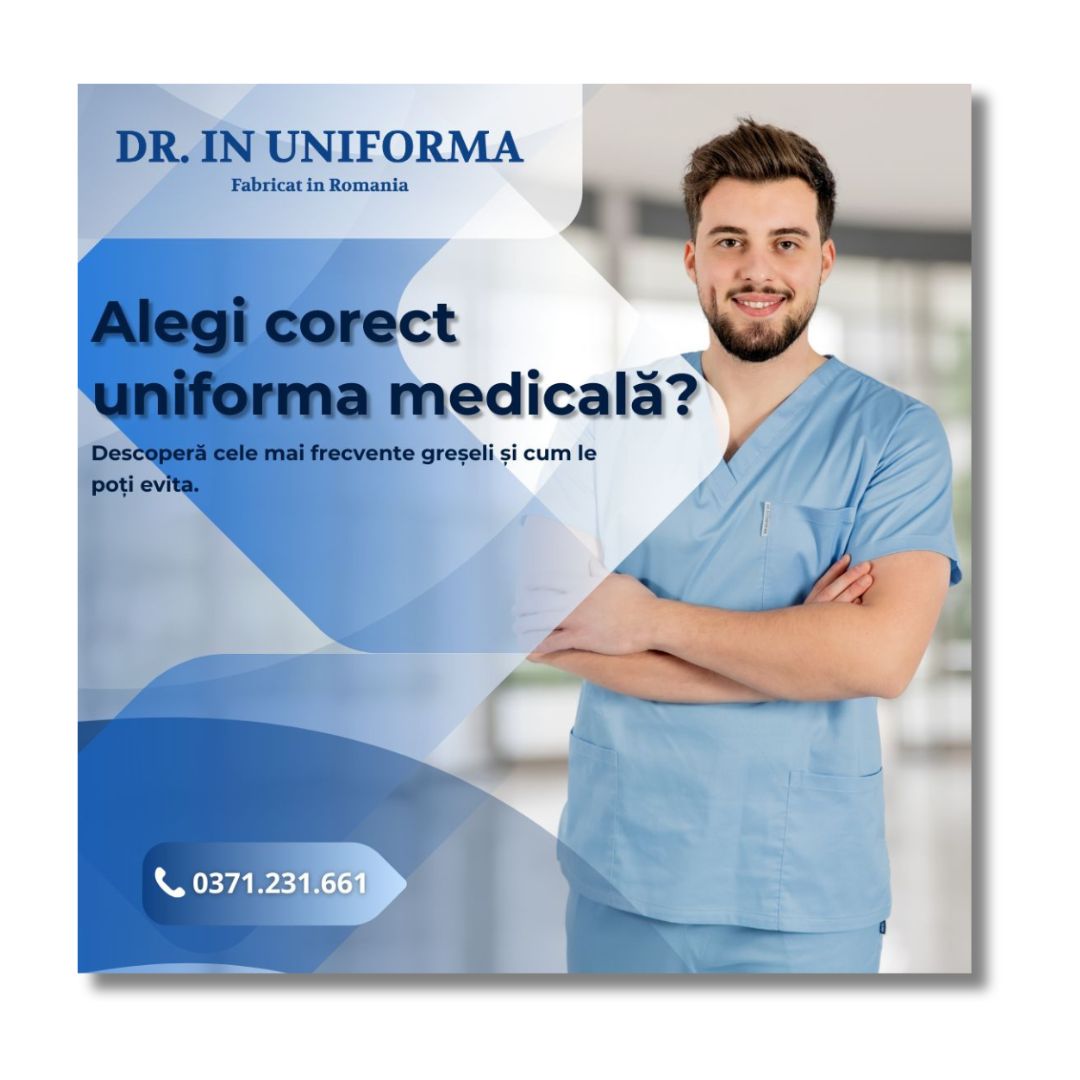 5 greșeli pe care să le eviți când îți cumperi o uniformă medicală